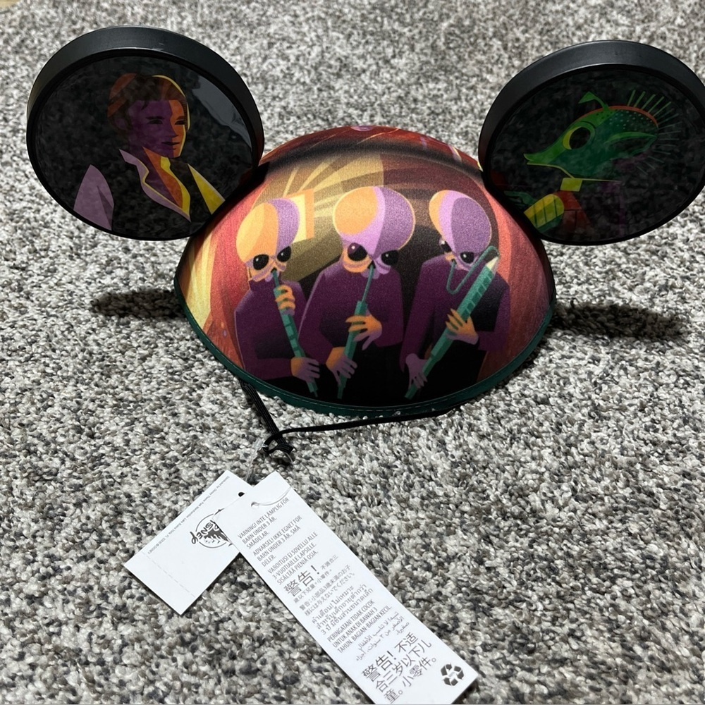 Disney Parks Star Wars Mickey Ears Jeff Granito NWT Disneyland World Han Luke